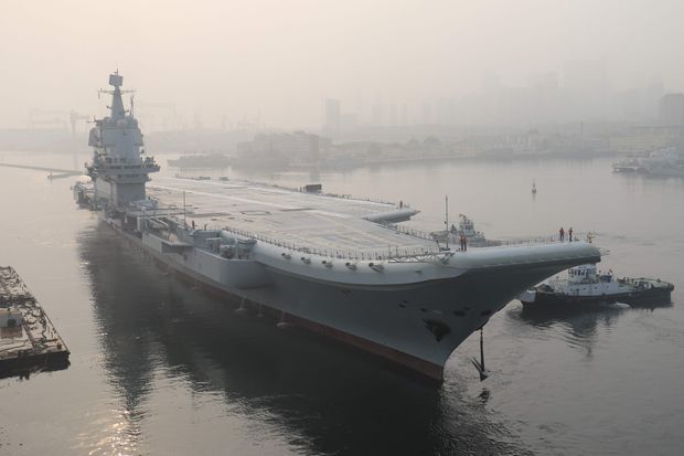 Hai tàu sân bay Trung Quốc có thể kết hợp tạo thành một nhóm tác chiến duy nhất.