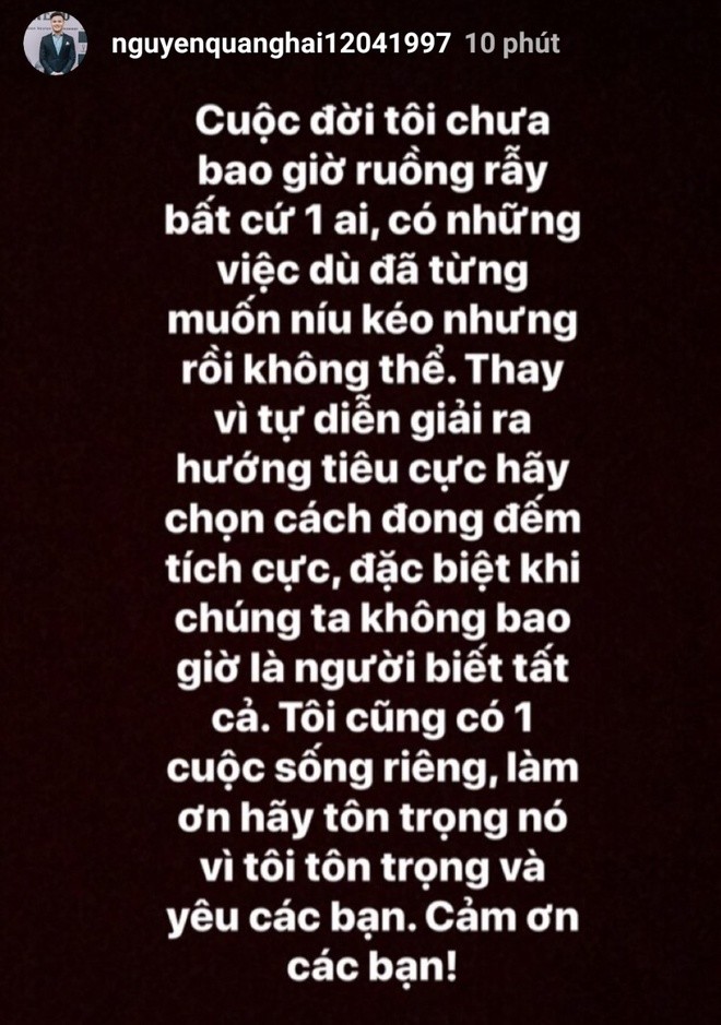 Tiền vệ Minh Vương “đường ai nấy đi” với bạn gái 4 năm và loạt cầu thủ chia tay trong năm 2019 - 7