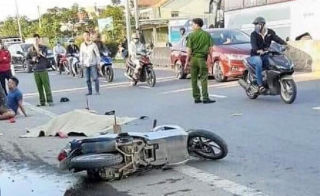 Hiện trường vụ tai nạn