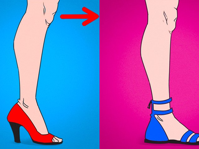 Sức khỏe đời sống - 3 bộ phận cơ thể bị nguy hiểm khi bạn đi giày cao gót quá nhiều