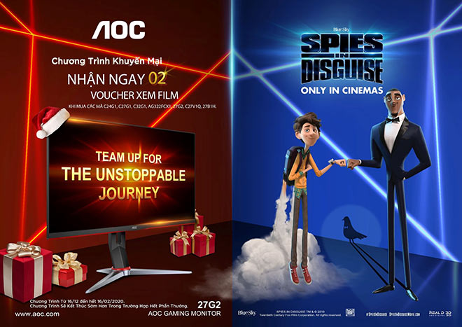 Màn hình AOC đồng hành cùng Disney ra mắt bộ phim “Điệp viên ẩn danh” - 1