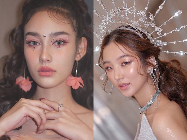 Làm đẹp - Lay-out trang điểm nhấp nhánh đẹp mê mẩn cho bữa tiệc cuối năm