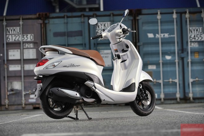 Chi tiết Yamaha Grand Filano Hybrid trắng tinh khôi, giá 49,5 triệu đồng - 2