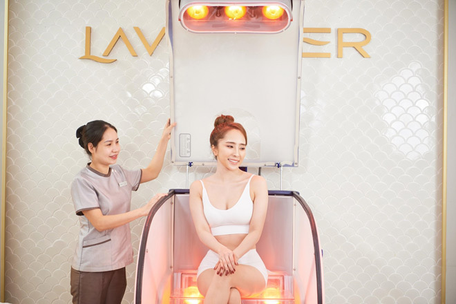… và “Cá sấu chúa Quỳnh Nga” cũng là những khách hàng thân thuộc sử dụng dịch vụ Tắm trắng và trị liệu da mặt tại Viện thẩm mỹ Lavender