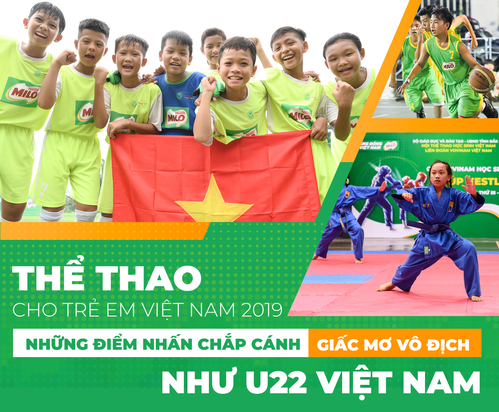 Thể thao cho trẻ em Việt Nam 2019: Những điểm nhấn chắp cánh giấc mơ vô địch như U22 Việt Nam - 1