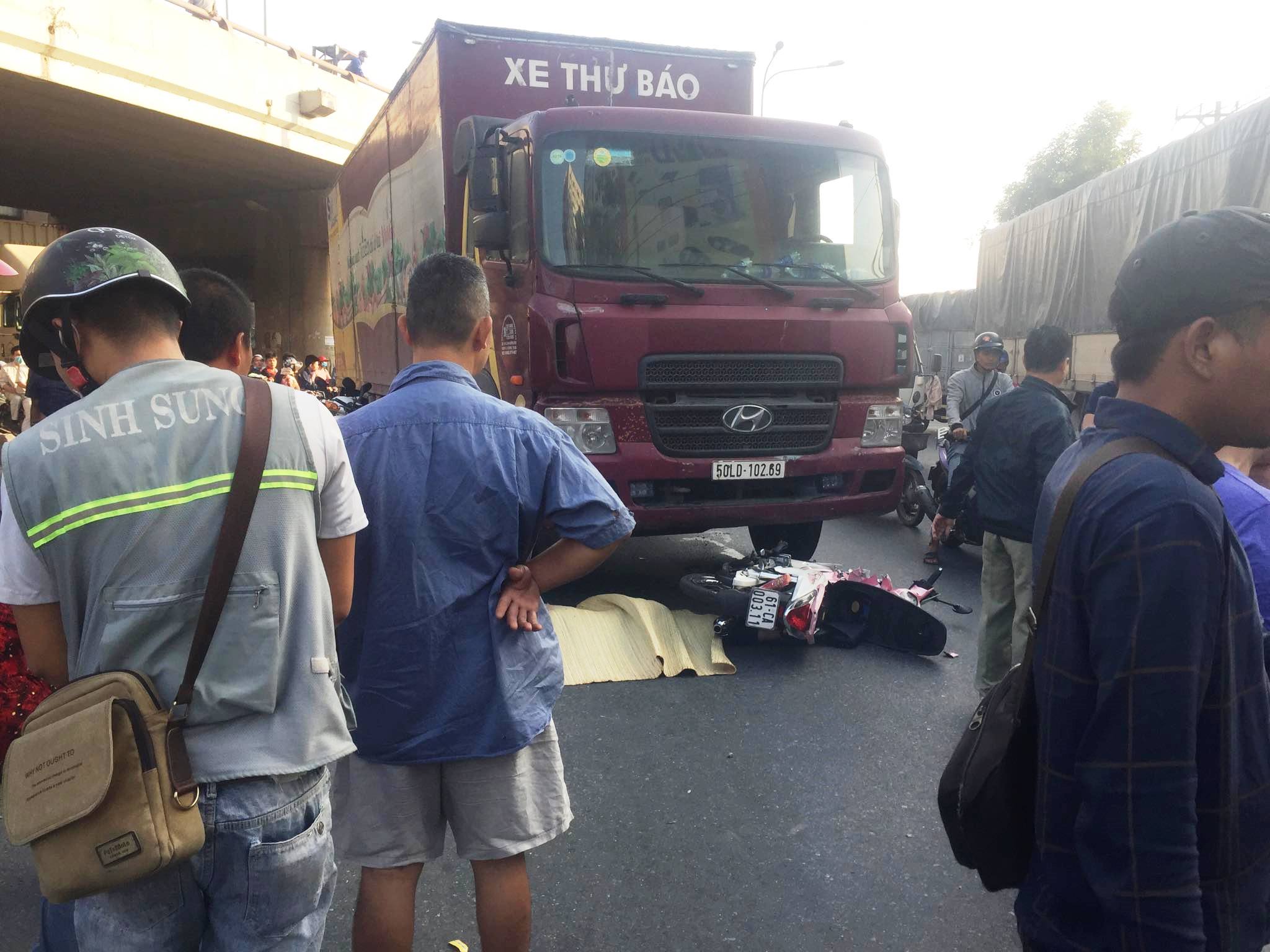 Hiện trường vụ tai nạn khiến nữ sinh lớp 10 tử vong