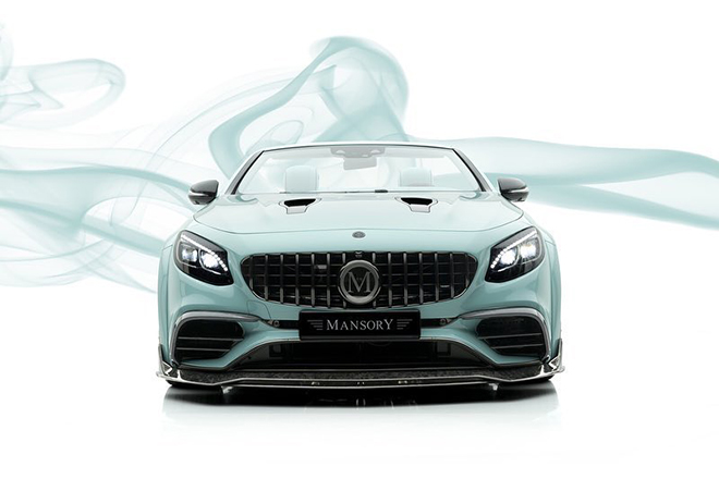 Hãng độ Mansory “lột xác” Mercedes-Benz S63 AMG màu xanh độc đáo - 1