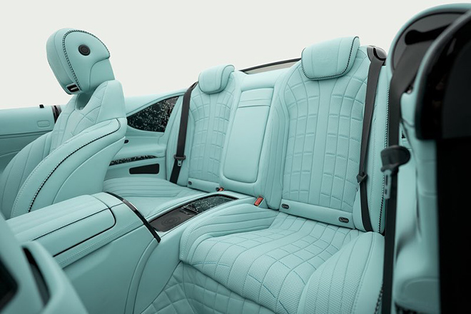 Hãng độ Mansory “lột xác” Mercedes-Benz S63 AMG màu xanh độc đáo - 5