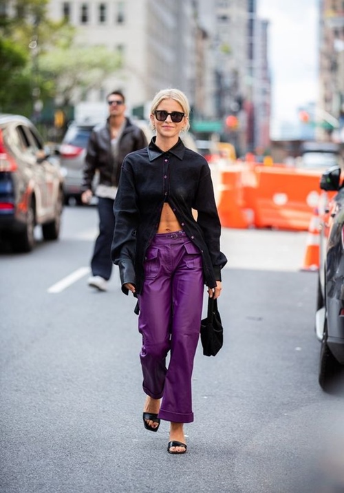 Dắt túi 1001 kiểu mặc gợi cảm mùa đông - 9