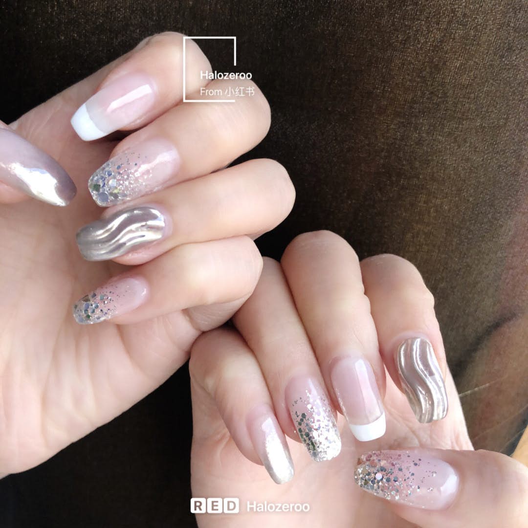 Tổng hợp những mẫu nail lấp lánh cực mới lạ cho Giáng sinh, nàng nào cũng mê - 5