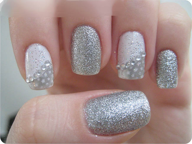 Tổng hợp những mẫu nail lấp lánh cực mới lạ cho Giáng sinh, nàng nào cũng mê - 9