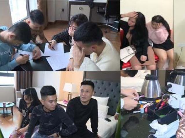 Pháp luật - Công an liên tiếp đột kích các "ổ bay lắc" trong chung cư, khách sạn