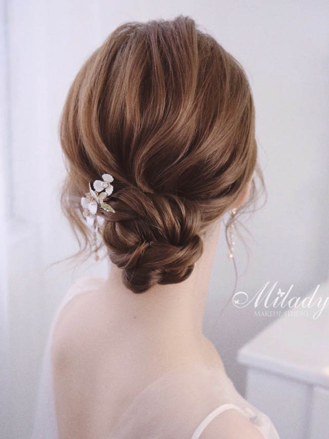 11 kiểu tóc Hàn Quốc cực đẹp cho cô dâu xinh ngất ngây như nàng thơ - 3