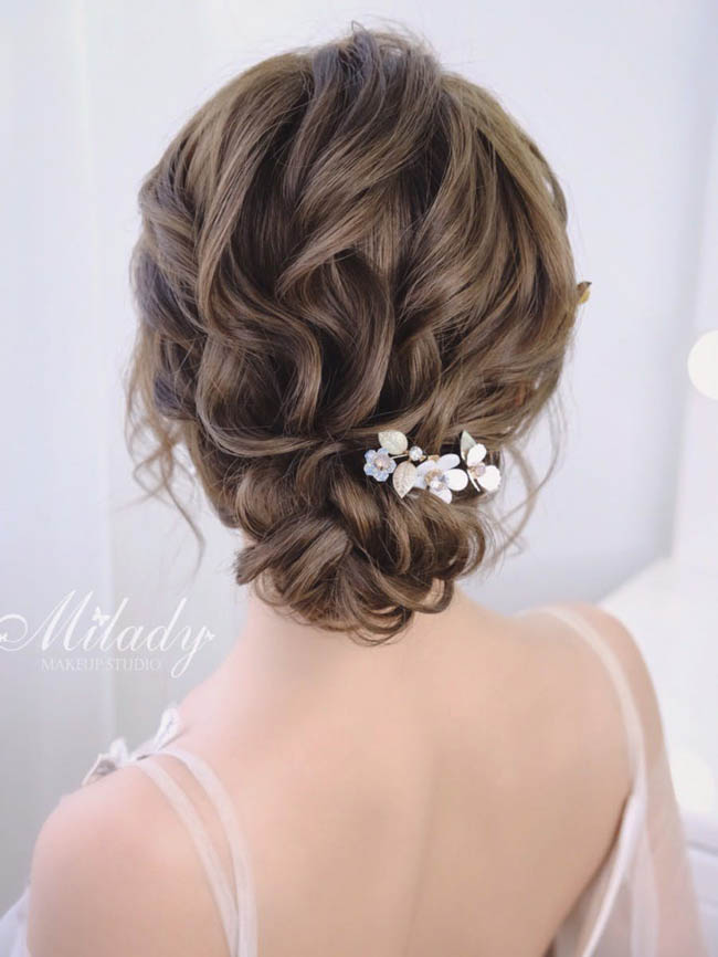 11 kiểu tóc Hàn Quốc cực đẹp cho cô dâu xinh ngất ngây như nàng thơ - 4