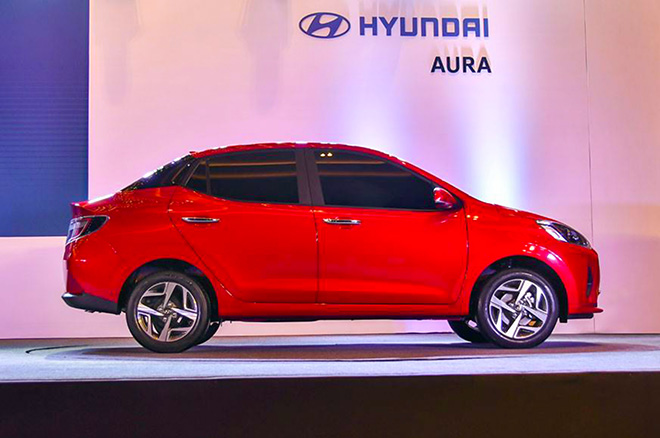 Cận cảnh Hyundai Aura mới được ra mắt tại Ấn Độ - 3