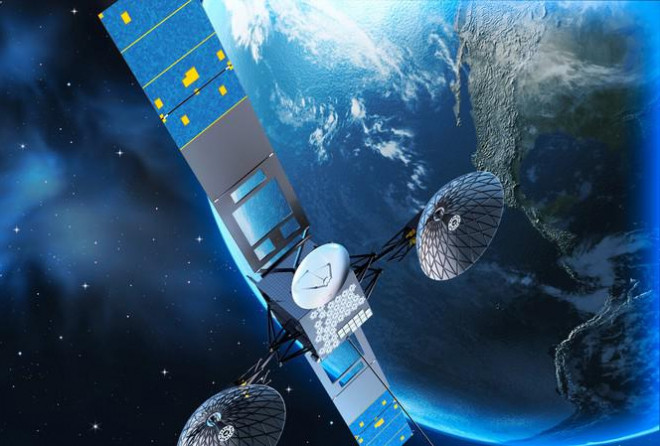 Apple có kế hoạch dùng vệ tinh để truyền trực tiếp dữ liệu tới iPhone Ảnh: NASA
