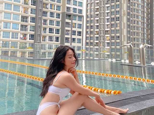 Thời trang - Trương Nhi, Khánh My lăng xê áo tắm cut out