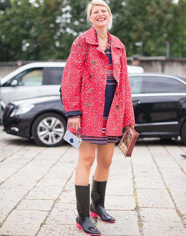 5 outfit cực đỉnh cho ngày mưa: Tránh lộ vết bẩn, sành điệu - 5