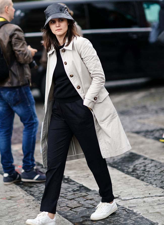 5 outfit cực đỉnh cho ngày mưa: Tránh lộ vết bẩn, sành điệu - 3