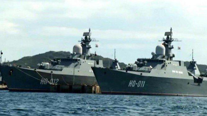 Các chiếm hạm Gepard do Nga chế tạo.