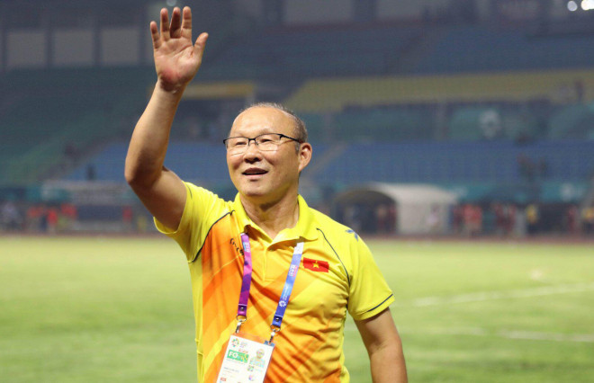 HLV Park Hang-seo đã giúp bóng đá Việt Nam giành nhiều thành tích mang tính lịch sử