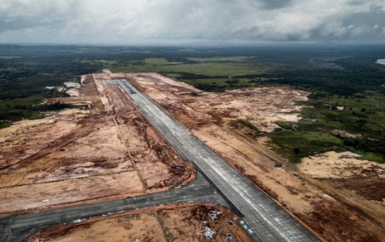 Trung Quốc xây đường băng dài 3.200 mét ở Campuchia.