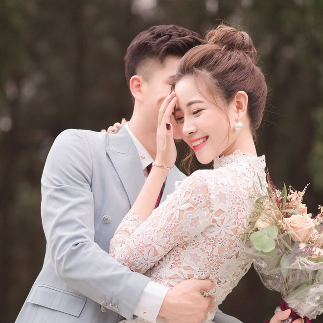 Phan Văn Đức và bà xã Nhật Linh.