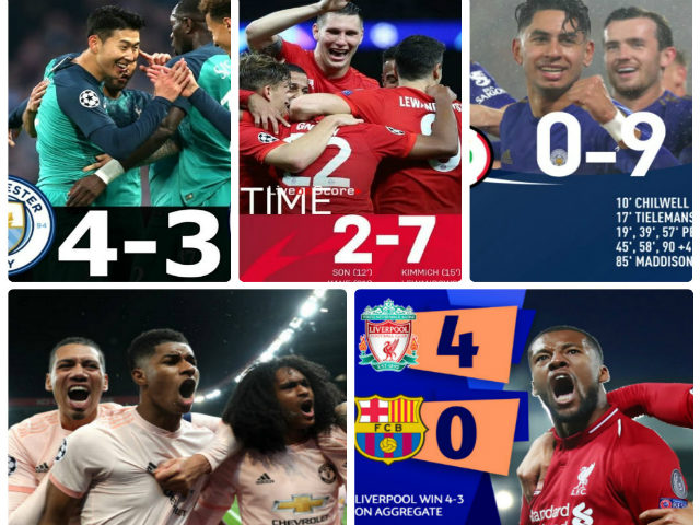 Bóng đá - 5 trận sốc nhất 2019: Liverpool, MU ngược dòng chấn động, Leicester đại thắng 9-0