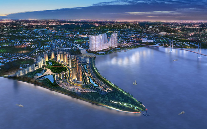 Phối cảnh siêu dự án công viên Mũi Đèn Đỏ