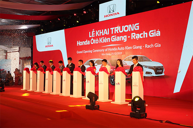 Honda Việt Nam mở rộng thị trường Đồng bằng Sông Cửu Long - Khai trương Honda Ôtô Kiên Giang - Rạch Giá - 1