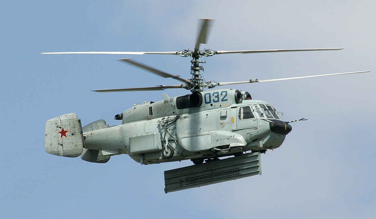 Trực thăng Ka-31 đóng vai trò cảnh báo sớm.