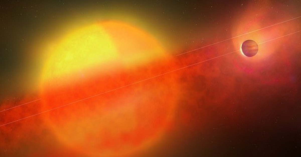 Một trong các 6 hành tinh đá lõi sắt được mô tả trong nghiên cứu - ảnh: THE OPEN UNIVERSITY