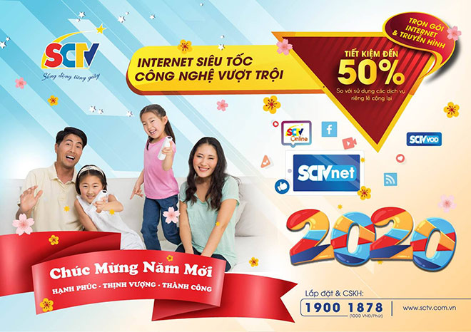 SCTV gửi ngàn lời tri ân, mừng Xuân Canh Tý 2020 - 1