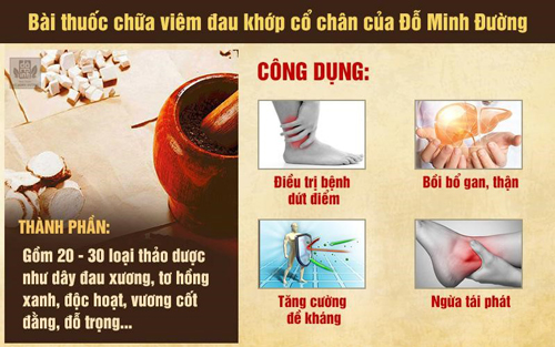 Viêm đau khớp cổ chân: Nguyên nhân, triệu chứng, cách chữa giúp hết đau nhức - 3