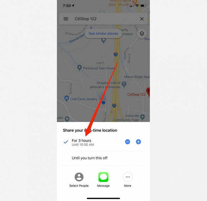 Hướng dẫn chia sẻ vị trí trên Google Maps - 3