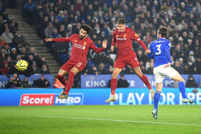 Liverpool tấn công áp đảo dù phải làm khách của đội nhì bảng Leicester City trên sân King Power