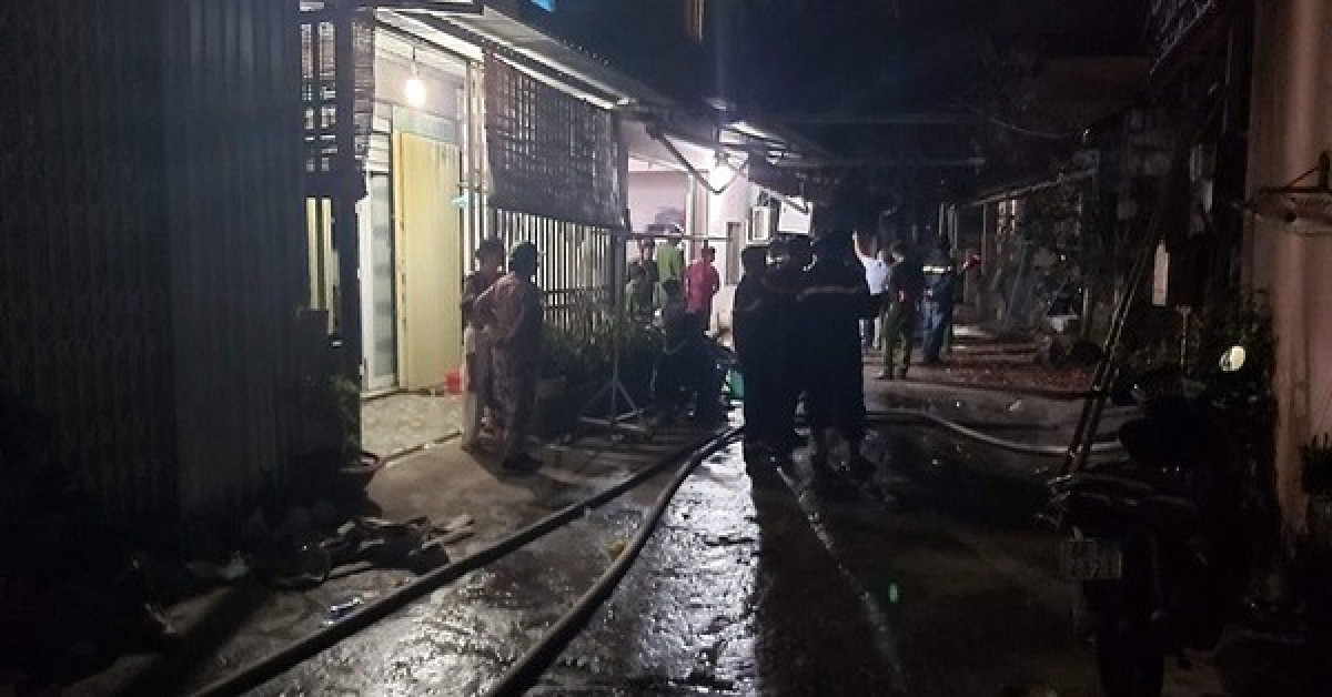 Hiện trường vụ cháy