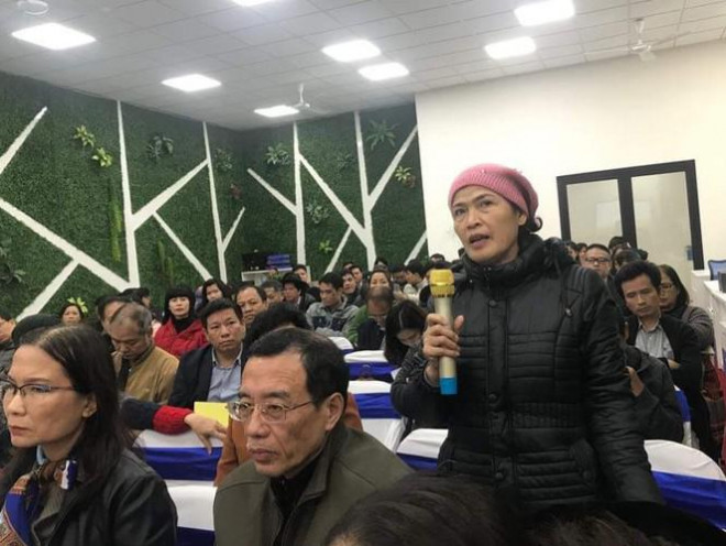 Nhiều người mua nhà yêu cầu chủ đầu tư cho biết sớm phương án triển khai tiếp dự án