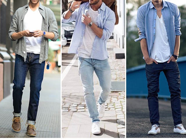 Thời trang - Giúp chàng chọn giày ăn ý màu sắc với quần