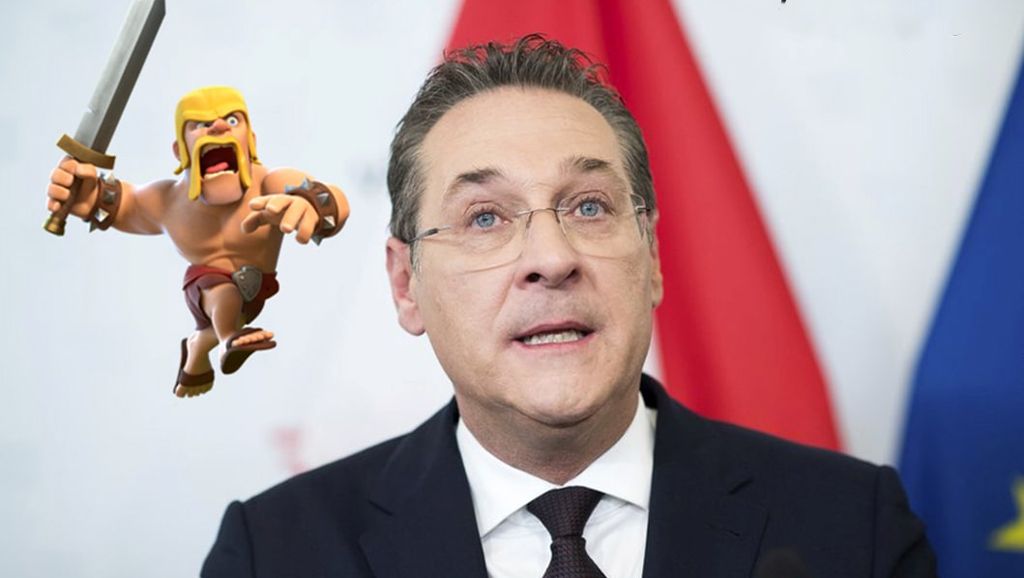 Cựu Phó Thủ tướng Áo&nbsp;Heinz-Christian Strache bị cáo buộc đã tiêu gần 3.000 Euro tiền quỹ đảng vào game Clash of Clans (Ảnh: One Esport)