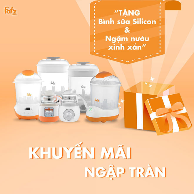 Chương trình khuyến mãi ngập tràn của Fatz Baby