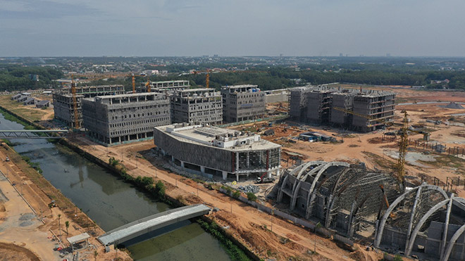 Trường Đại học Quốc tế Việt Đức chuẩn bị đi vào hoạt động ở thị xã Bến Cát.