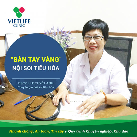 BSCK II Lê Tuyết Anh – Bàn tay vàng nội soi tiêu hóa