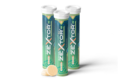 Sản phẩm viên sủi Zextor chứa thành phần đặc biệt từ Tổ bọ ngựa