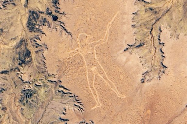 Hình vẽ thổ dân khổng lồ được bảo tồn cho đến ngày nay.