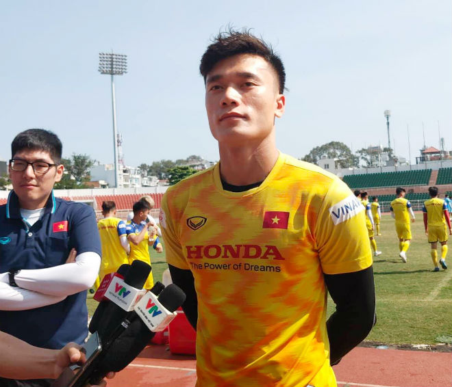 Bùi Tiến Dũng đặt mục tiêu đòi lại suất bắt chính trong khung gỗ U23 Việt Nam và cùng toàn đội giành vé dự Olympic Tokyo