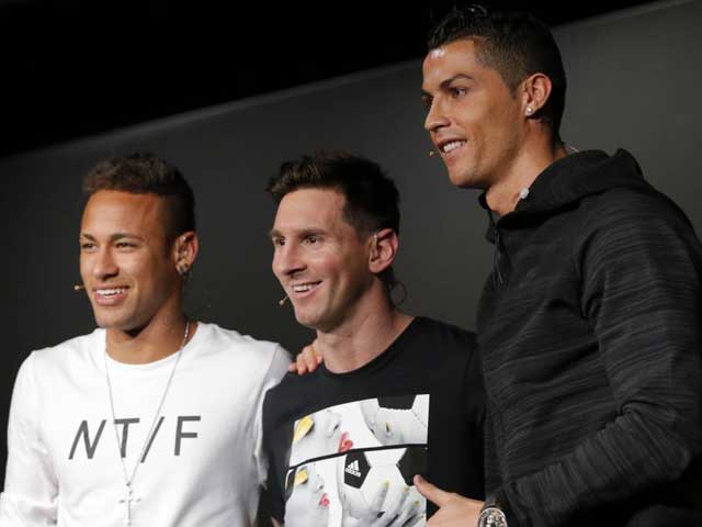 Neymar - Messi - Ronaldo cùng góp mặt trong đội hình tiêu biểu