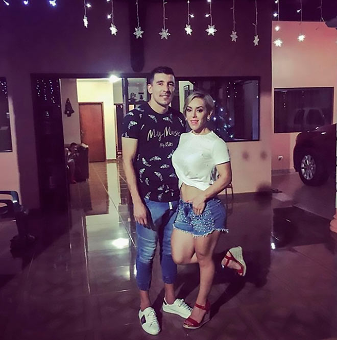 Gonzalez là vợ của cầu thủ Edgar Benitez đang chơi cho CLB Libertad