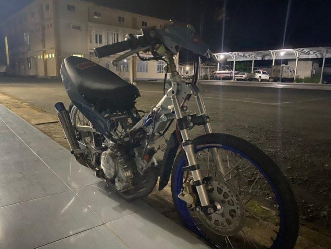 Một xe đã được "độ" lại để đua