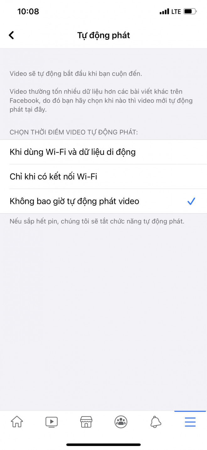 Hướng dẫn bạn tắt tính năng phát video tự động trên Facebook - 4